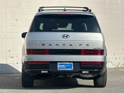 2026 Hyundai Santa Fe Hybrid — interior view