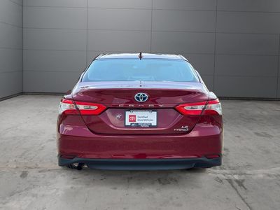 2019 Toyota Camry Hybrid — interior view