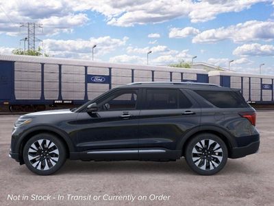 2026 Ford Explorer — rear three-quarter view