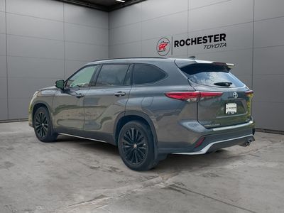 2023 Toyota Highlander — rear three-quarter view