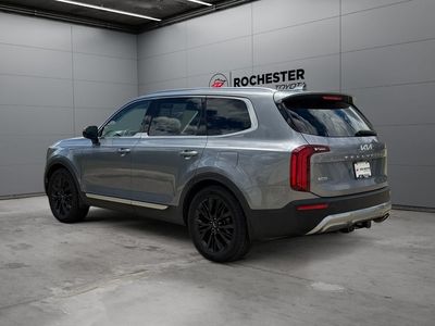 2022 Kia Telluride — rear three-quarter view