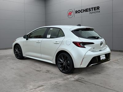 2026 Toyota Corolla Hatchback — rear three-quarter view