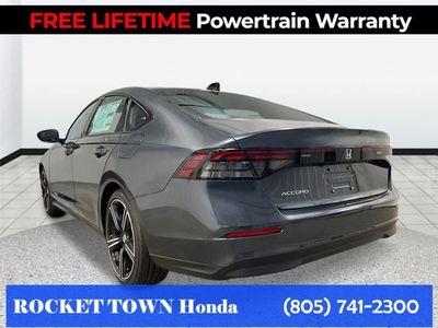 2026 Honda Accord — rear three-quarter view