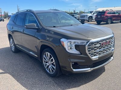 2023 GMC Terrain — rear three-quarter view