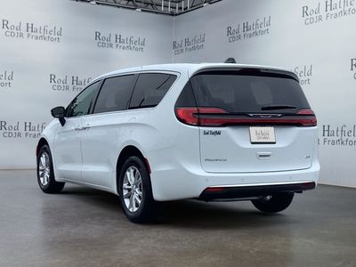 2027 Chrysler Pacifica — rear three-quarter view