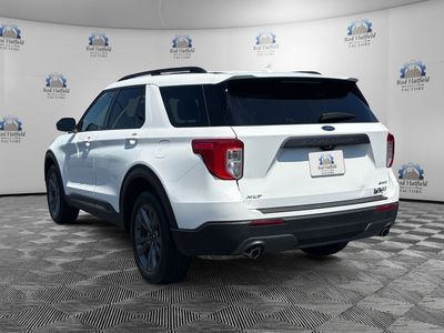 2023 Ford Explorer — rear three-quarter view