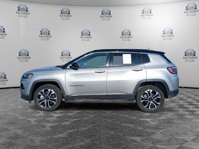 2023 Jeep Compass — rear three-quarter view