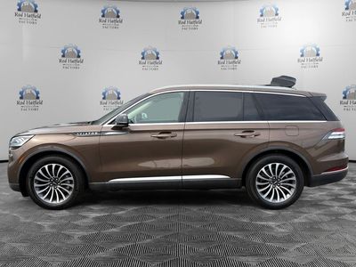 2022 Lincoln Aviator — side profile view