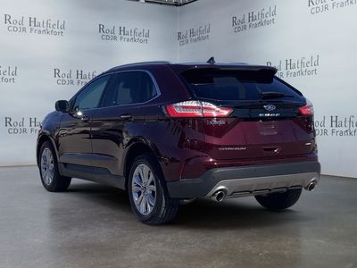 2023 Ford Edge — rear three-quarter view