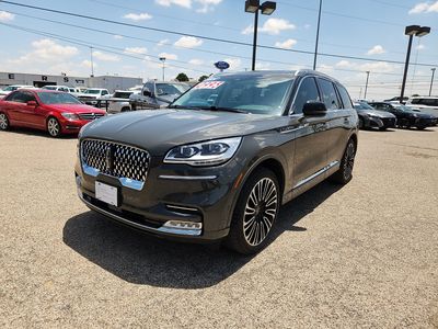 2024 Lincoln Aviator — rear three-quarter view