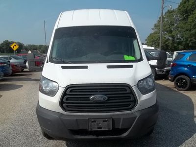 2019 Ford Transit Van — rear three-quarter view