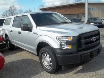 2017 Ford F-150 — rear three-quarter view