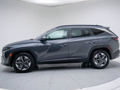 2025 Hyundai Tucson — rear three-quarter view