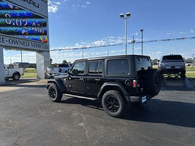 2023 Jeep Wrangler — rear three-quarter view