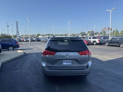 2012 Toyota Sienna — interior view