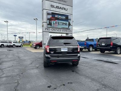 2013 Ford Explorer — interior view