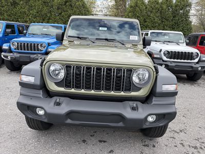 2026 Jeep Wrangler — rear three-quarter view