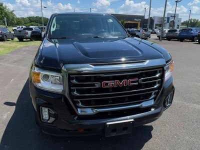 2021 GMC Canyon — rear three-quarter view