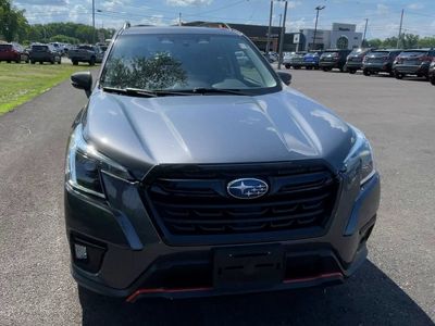 2023 Subaru Forester — rear three-quarter view
