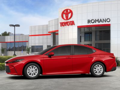 2026 Toyota Camry — rear three-quarter view