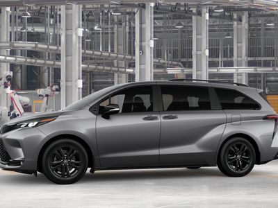 2026 Toyota Sienna — rear three-quarter view