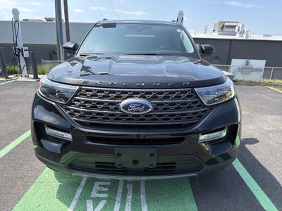 2023 Ford Explorer — rear three-quarter view