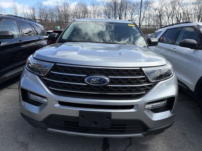 2024 Ford Explorer — rear three-quarter view