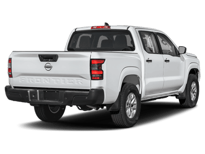 2026 Nissan Frontier — rear three-quarter view
