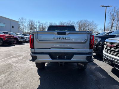2026 GMC Sierra 3500 HD — rear three-quarter view