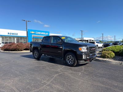 2021 GMC Canyon — rear three-quarter view