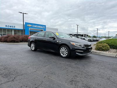 2018 Kia Optima — rear three-quarter view