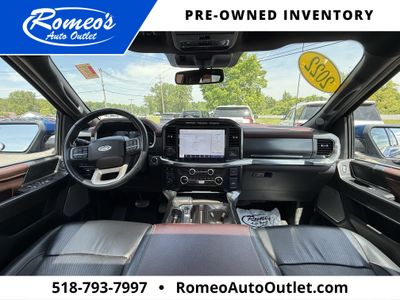 2022 Ford F-150 — side profile view