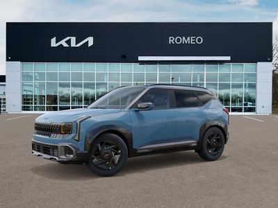 2027 Kia Seltos — rear three-quarter view