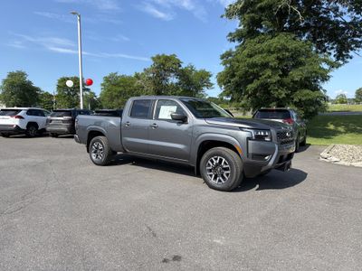 2026 Nissan Frontier — rear three-quarter view