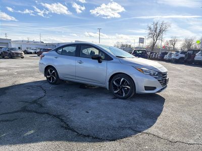 2025 Nissan Versa — rear three-quarter view