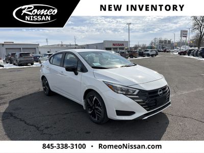 2025 Nissan Versa — rear three-quarter view