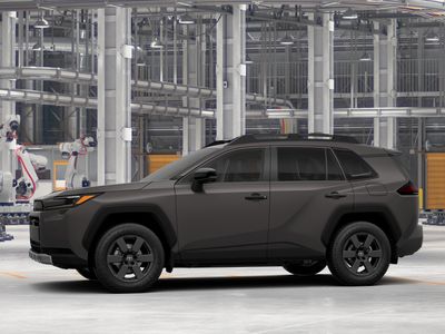 2026 Toyota RAV4 — rear three-quarter view