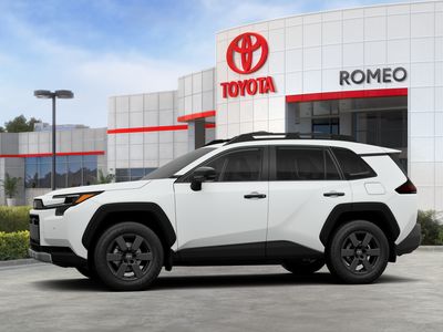 2026 Toyota RAV4 — rear three-quarter view