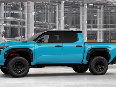 2026 Toyota Tacoma i-FORCE MAX — rear three-quarter view