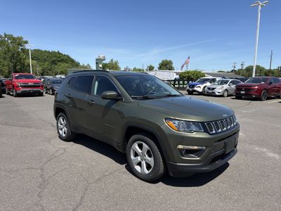 2020 Jeep Compass — rear three-quarter view