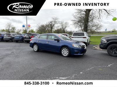 2017 Nissan Sentra — rear three-quarter view