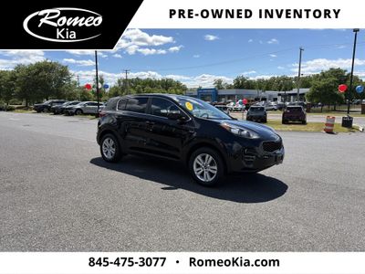 2019 Kia Sportage — rear three-quarter view