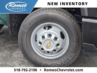 2026 Chevrolet Silverado 3500 HD Chassis Cab — rear three-quarter view