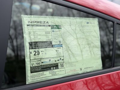 2026 Subaru IMPREZA — interior view