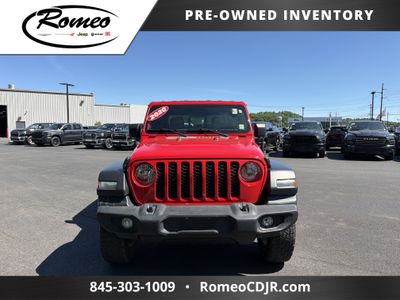 2020 Jeep Gladiator — side profile view