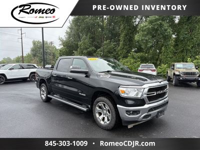2019 RAM 1500 — rear three-quarter view