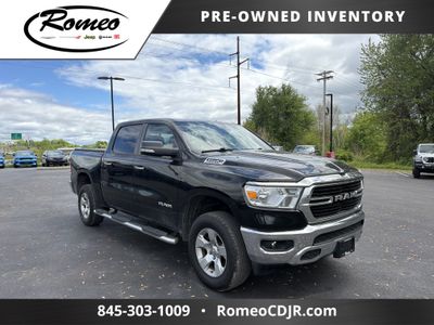 2019 RAM 1500 — rear three-quarter view