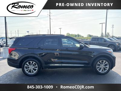 2021 Ford Explorer — interior view