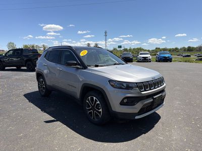 2022 Jeep Compass — rear three-quarter view