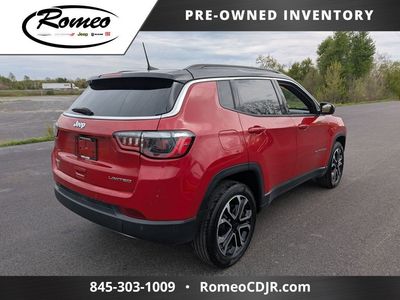2023 Jeep Compass — rear three-quarter view